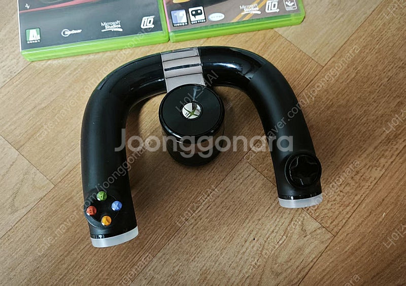 xbox360 엑박360 무선 스피드 휠 (레이싱 휠)...--1