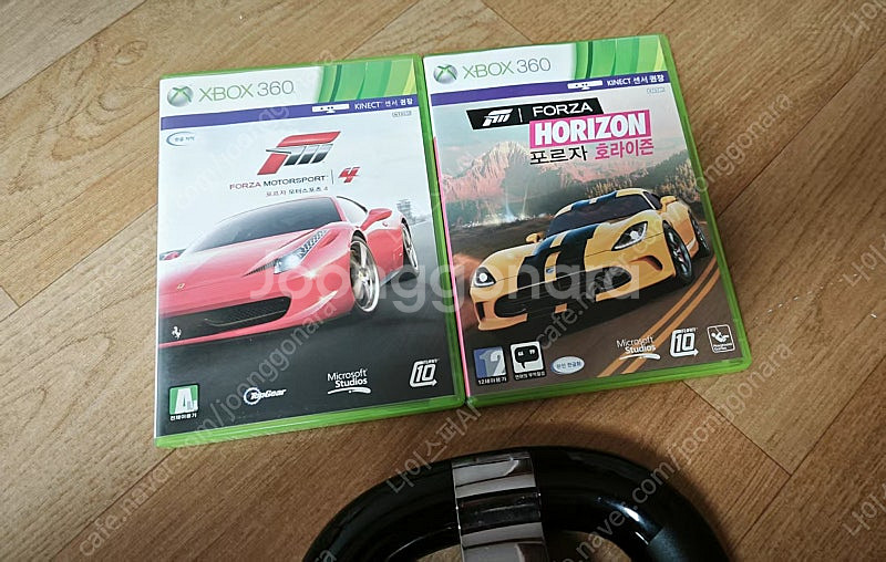 xbox360 엑박360 무선 스피드 휠 (레이싱 휠)...--2
