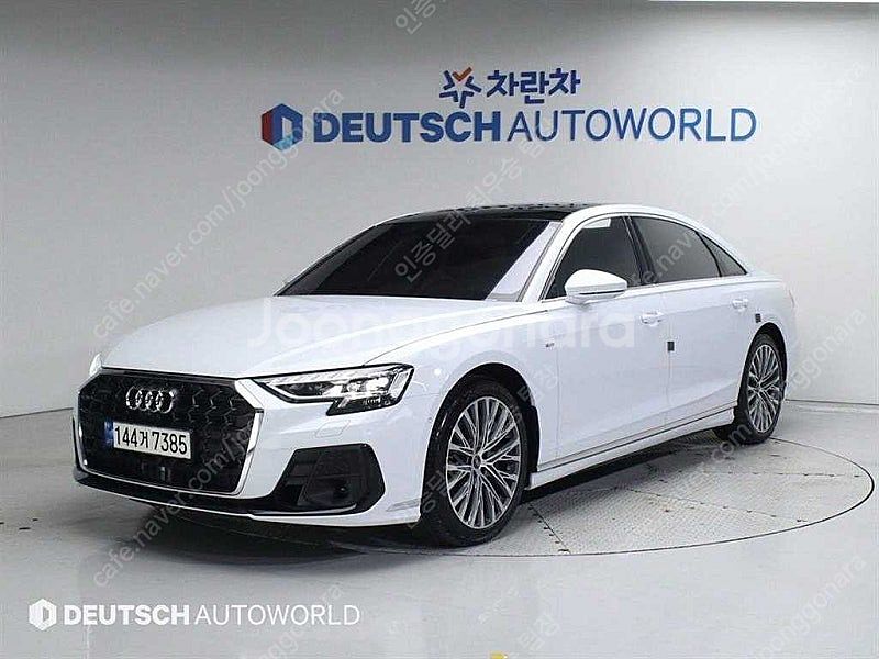 아우디 A8 중고차 아우디 A8 수입중고차 흰색 202...--0