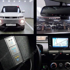 경차 중고 캐스퍼 중고 가격 소형SUV 중고 흰색 2023년식 56,808km 1.0 가솔린 밴 스마트 중고차 할부가능