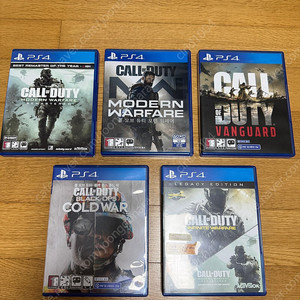 ps4, ps5 콜오브듀티 명작 시리즈 팝니다