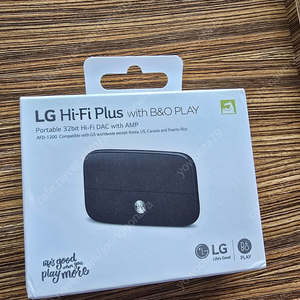 LG Hi-Fi plus with B&O play 미개봉