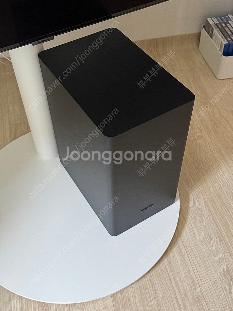 삼성 QLED 75인치 티비+스탠드+사운드바+우퍼 일괄--1
