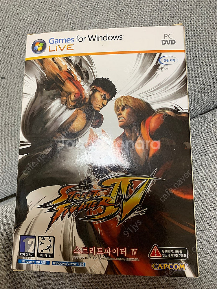 pc dvd 스트리트파이터4 팝니다--0