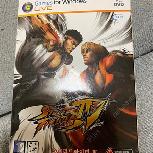 pc dvd 스트리트파이터4 팝니다