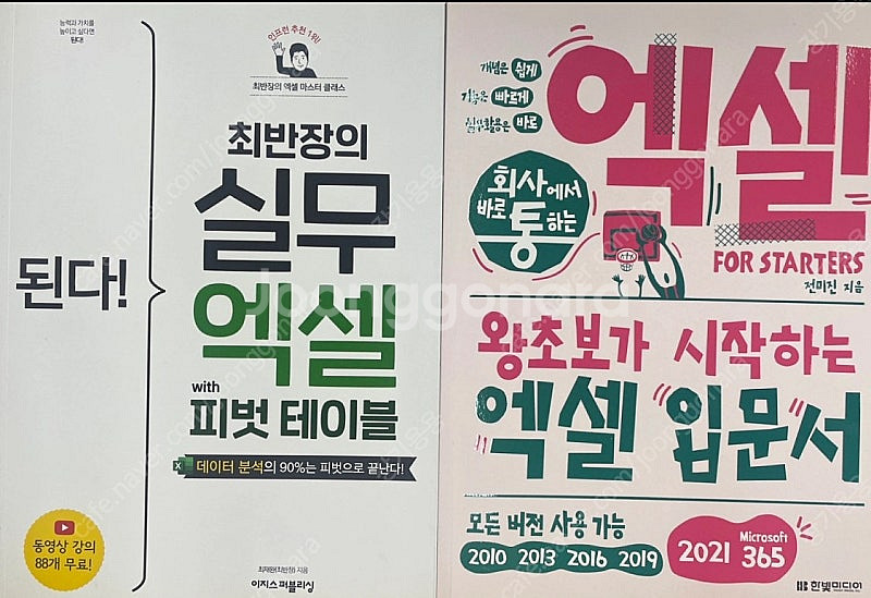 최빈장 실무 엑셀 피벗테이블 왕초보 엑셀 입문서--0