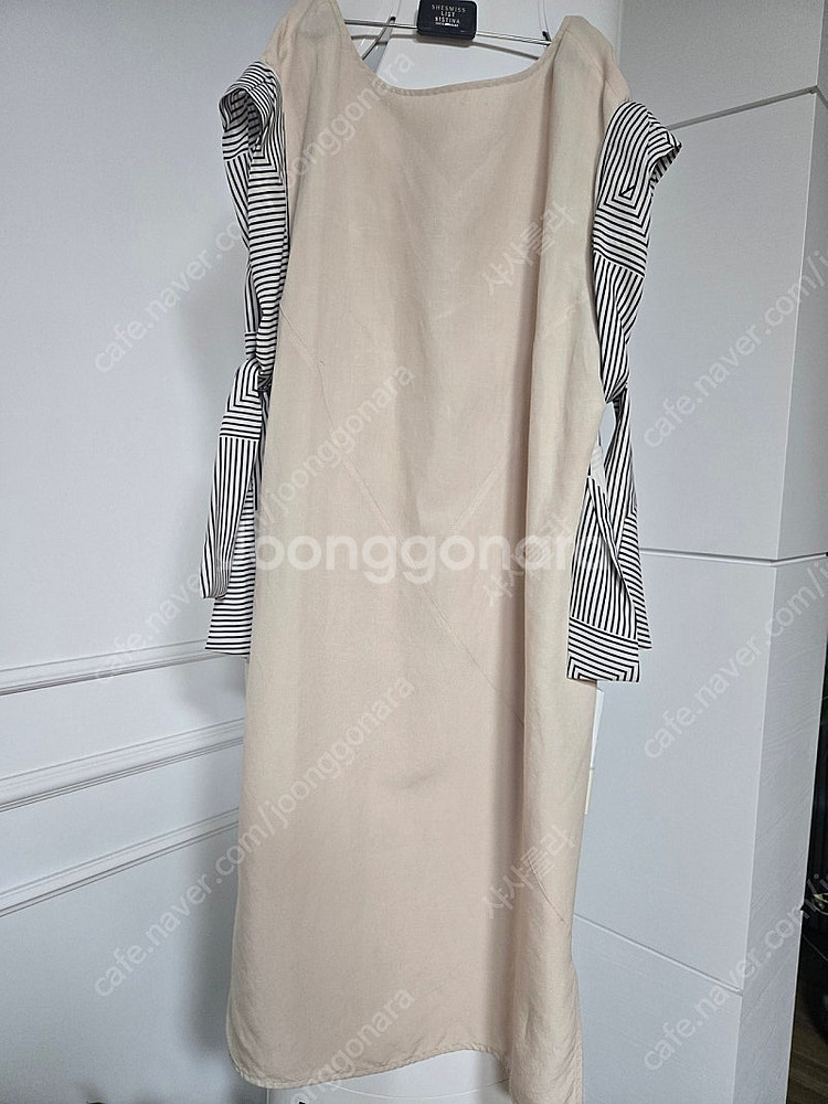 시스템 린넨 원피스(가격내림)--0