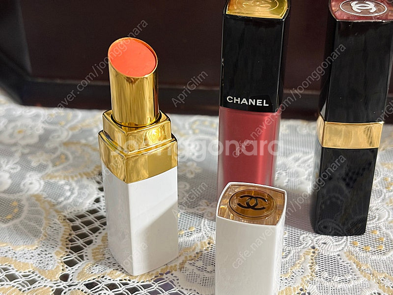 샤넬 루쥬 코코 밤 플러티 코랄, 샤넬 한정 루쥬 알뤼...--0