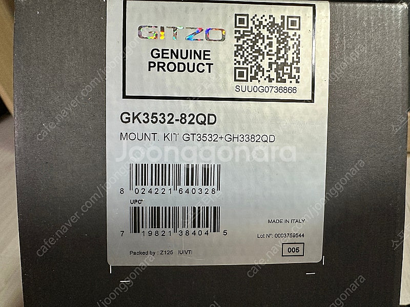 짓조 Gitzo 마운티니어 GK3532-82QD 삼각대--2