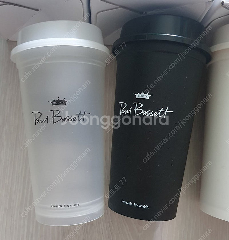 폴바셋 리유저블 텀블러 530ml 4개 + 1개--1