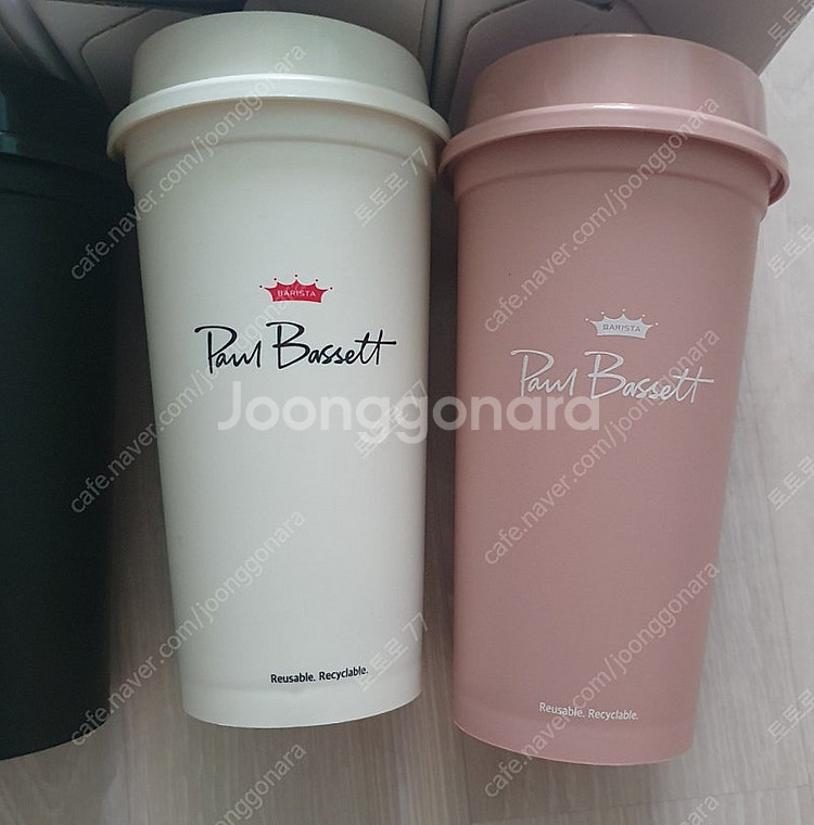 폴바셋 리유저블 텀블러 530ml 4개 + 1개--2