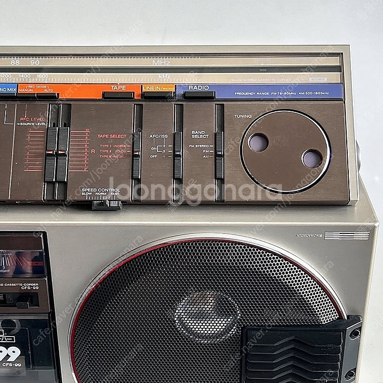 소니 SONY CFS-99 붐박스 오디오 카세트테이프--3