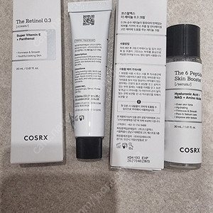 코스알엑스 더 레티놀 0.3 크림 20ml x 2개 + 펩타이드 세럼 30ml 1개
