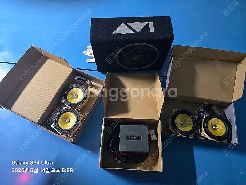 AVI SQ6.5C 스피커 AVI 앰프일체형 서브우퍼 ...--0