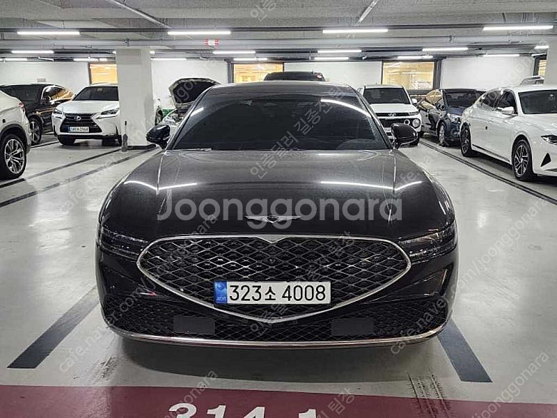 제네시스 G90 중고 제네시스 중고 가격 검정색 202...--3