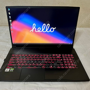 MSI RTX 3060, i5-10500H 게이밍노트북