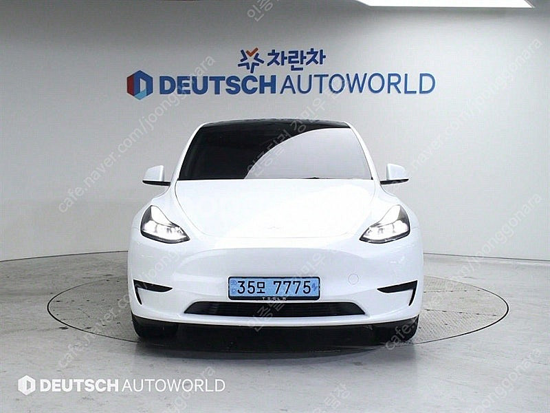 테슬라 모델 Y 중고차 모델 Y 흰색 2024년식 15...--4