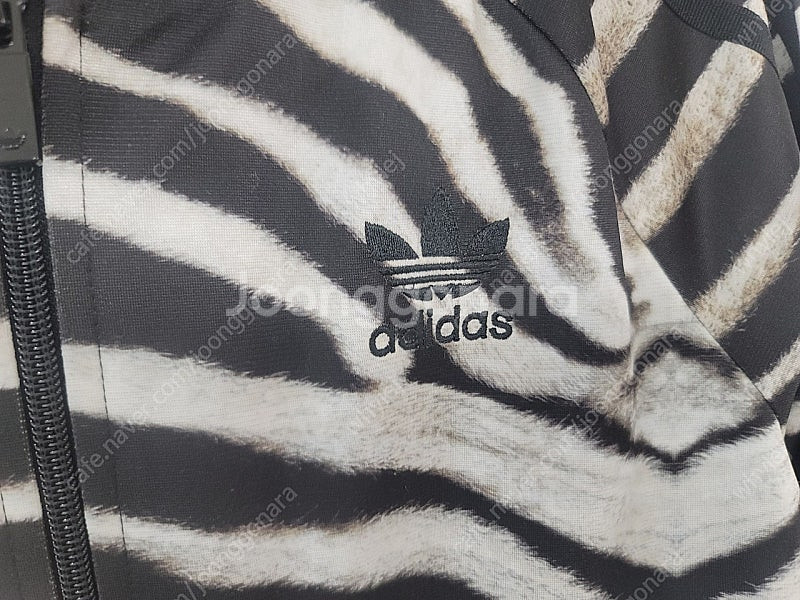 아디다스 제브라 져지자켓 90사이즈--3