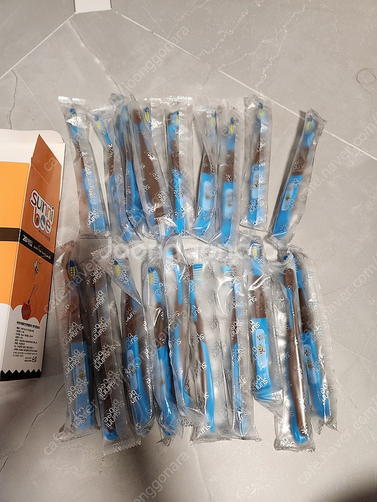 지앤마 써니비 유아치솔(6-9세) 20개 새거--2