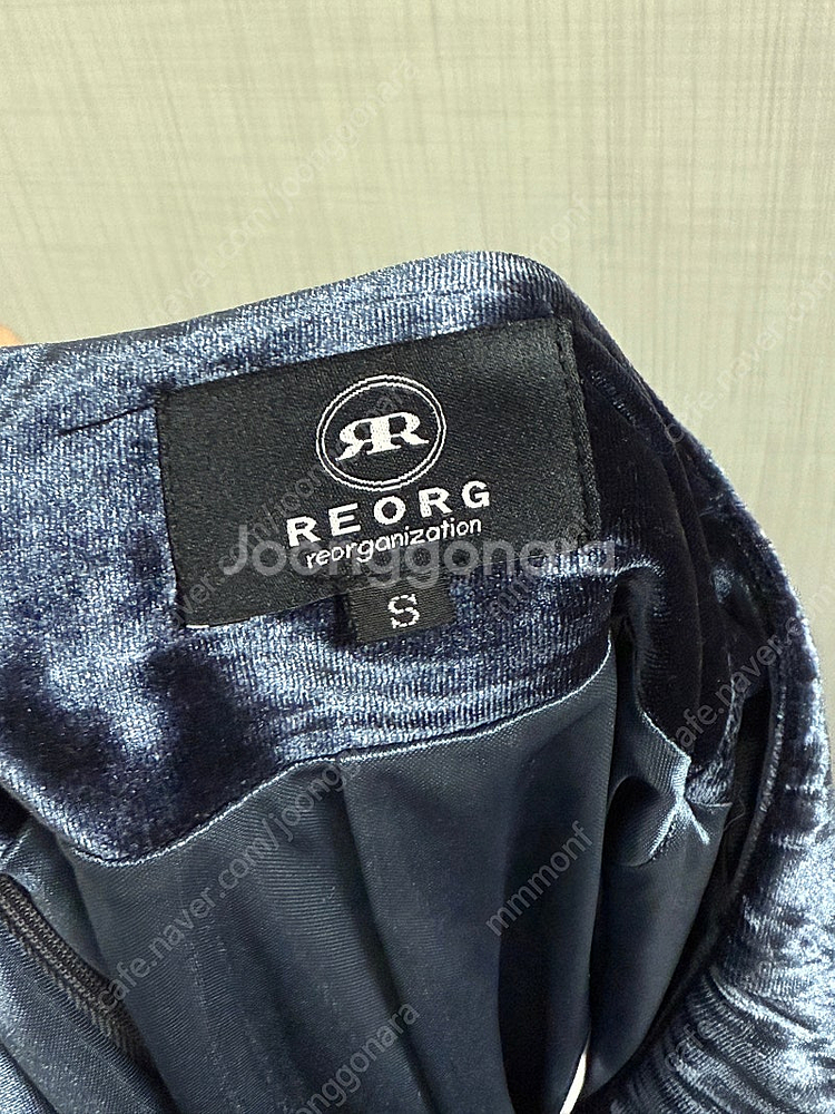 리올그 REORG 벨벳 링클 미디 스커트 - S--2