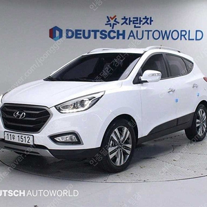 투싼 중고 투싼 중고가격 투싼 중고차 흰색 2015년식 디젤(E-VGT)2WD 모던 중고차카페