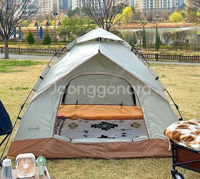(새제품) 스퀘어가든 NEW 원터치 텐트 SQ-T502...--0