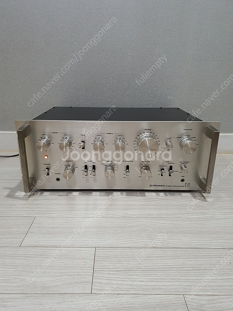 파이오니아 최상급 프리엠프 C-77 === A급--0