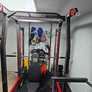 홈짐 파워랙 풀세트 (100kg 상당 원판, 체어, 매트 포함)
