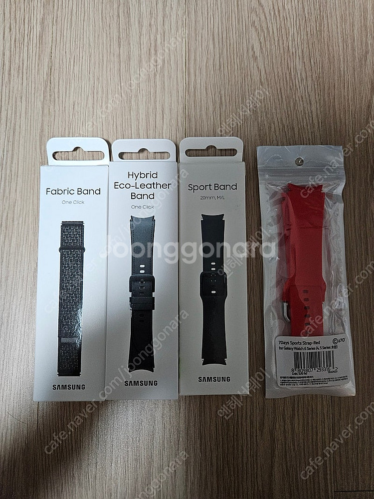 갤럭시 워치 스트랩 20mm M/L 미개봉 일괄 판매 ...--0