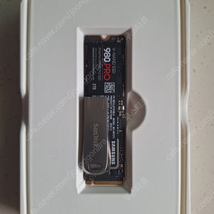 2시간 사용 S급 삼성전자NVME980PRO 2TB(국내정품)4Th nvme(m.2 2280) 2TB