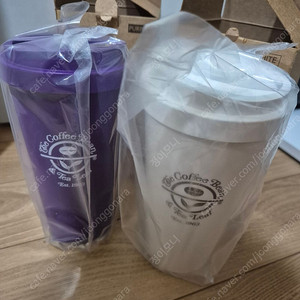 커피빈 미니 휴지통