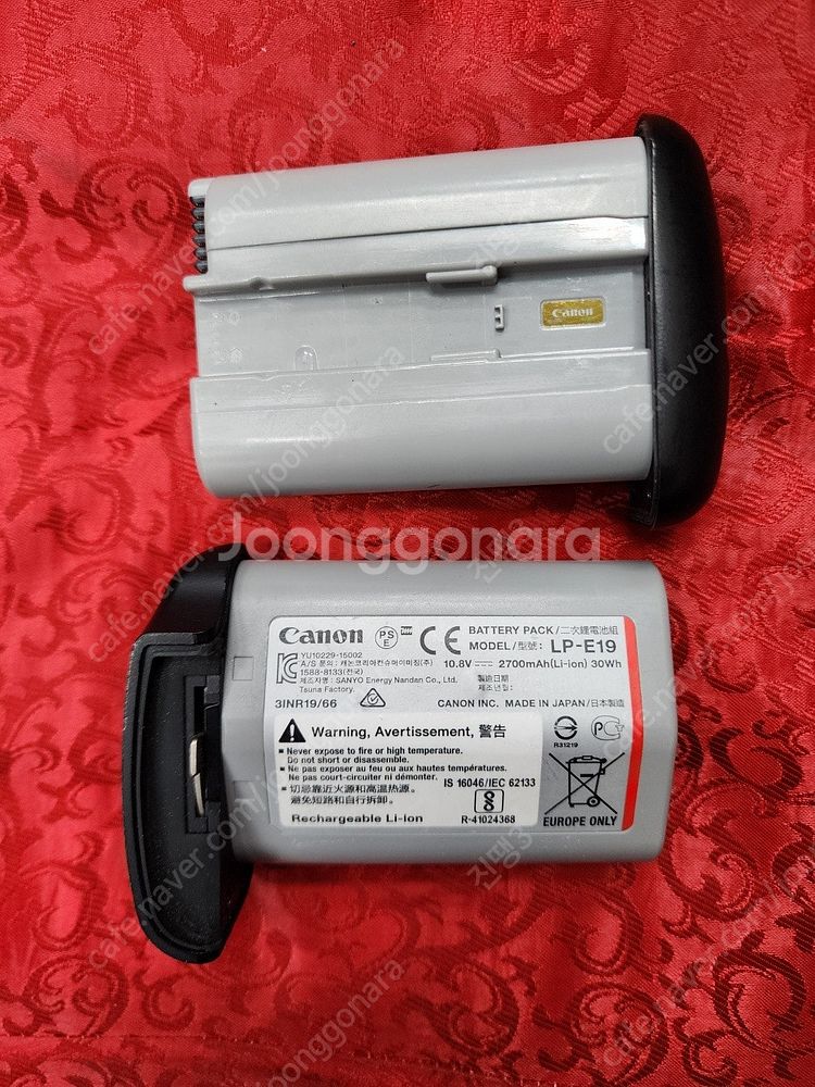 케논 EL E19 루믹스BLK22 ,소니 FV100A....--1
