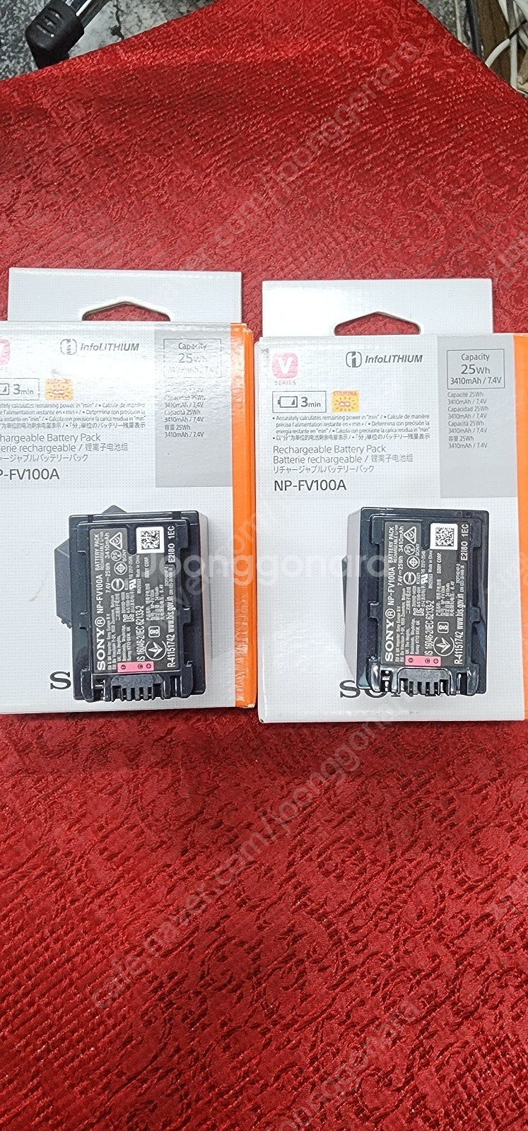 케논 EL E19 루믹스BLK22 ,소니 FV100A....--3