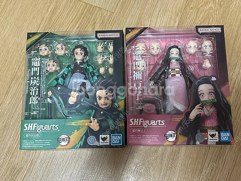 [반다이][shf] 귀멸의칼날 탄지로, 네즈코 미개봉 ...--0