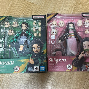 [반다이][shf] 귀멸의칼날 탄지로, 네즈코 미개봉 일괄 판매합니다
