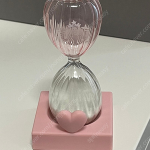 (새상품) 스타벅스 모래시계 핑크