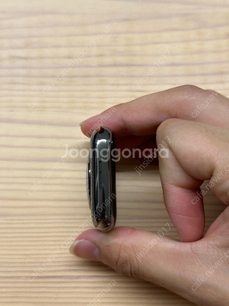 애플워치8 스테인리스 45mm 그래파이트 배터리 100--3