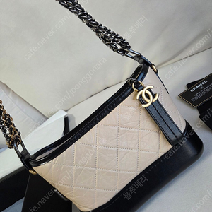 샤넬 가브리엘호보 스몰 베이지 새상품 신세계본점 구매 정품