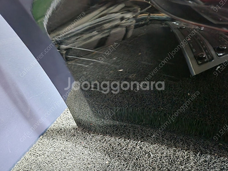 에쿠스VI 전기형 후면범퍼 뒷범퍼 몰딩잇는타입--2