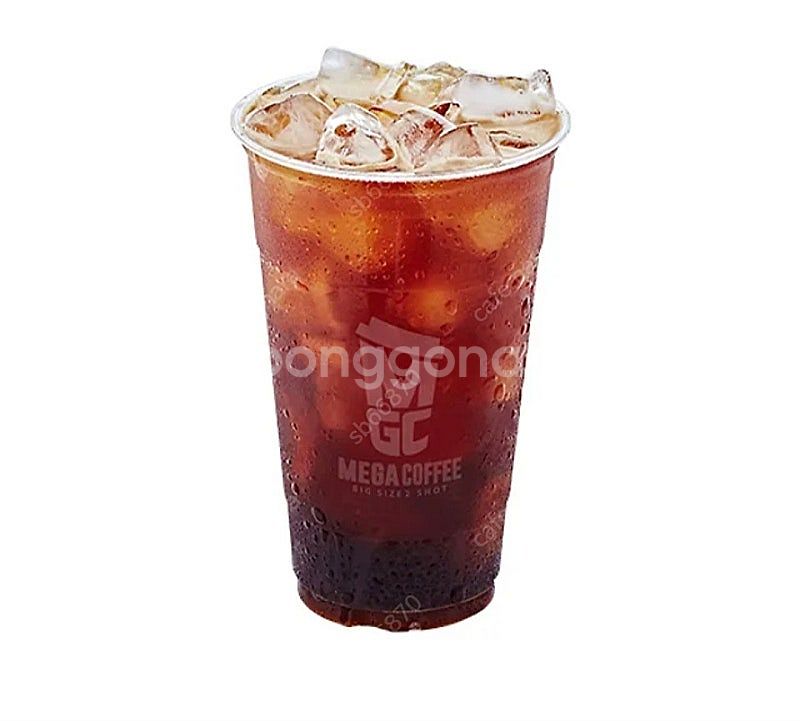 메가커피 ICE 아메리카노 한잔 팝니다--0