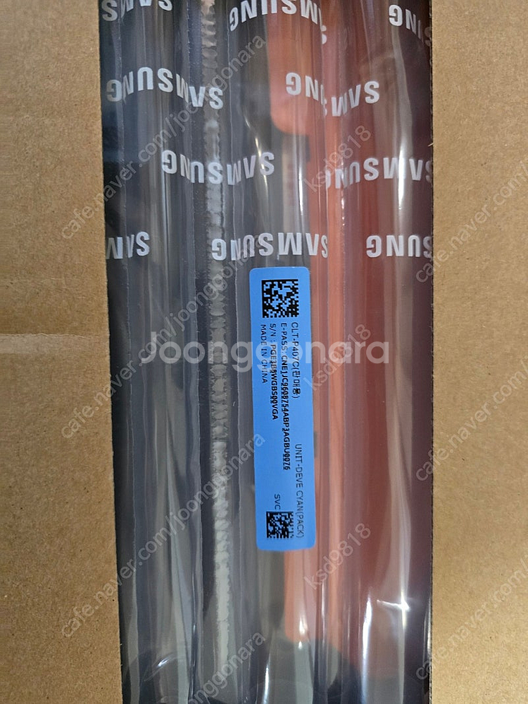 삼성 레이저 프린터 407 정품토너 3개 일괄--2