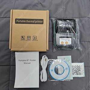 휴대용 열전사 영수증 프린터 58mm