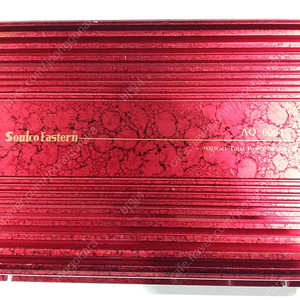 파워앰프. 중고. 600W 4채널 340x260x55 / 중량: 3.2kg