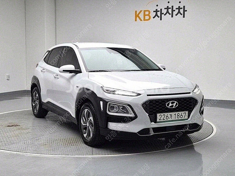 코나 하이브리드 중고 코나 중고차 가격 흰색 2020년...--5