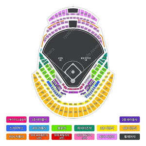 6월22일 불꽃파이터즈 vs인하대학교 티켓 양도