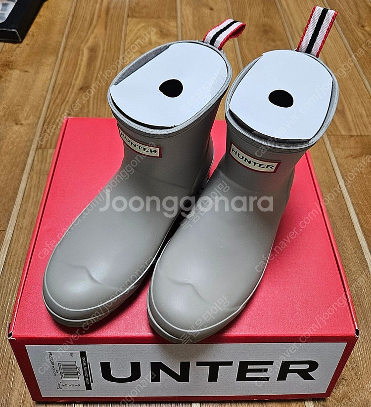 [새상품]Hunter 헌터 오리지날 플레이 숏 레인부츠...--1