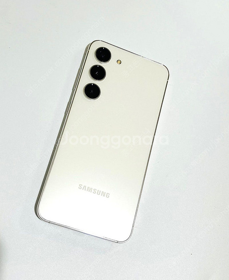 갤럭시 S23 크림 512GB 기스찍힘없음 중고폰공기계--0