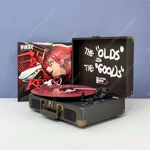 승리의 여신 니케 레드후드 LP 플레이어 세트 1주차 특전 미개봉 미사용 새상품