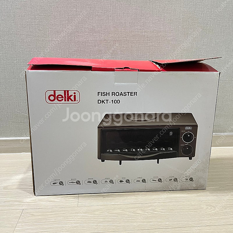 델키 DKT-100 생선구이 오븐 새상품--2