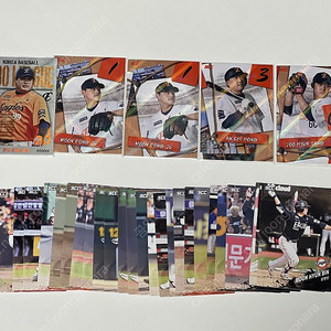KBO 크보 카드 한화 이글스 KT 케이티 위즈 구단 일괄 홀로 퍼즐 노멀